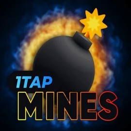 1Tap Mines slot visual from Turbo Games available on dufspin.co.uk