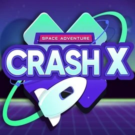 Crash X logo by Turbo Games at Duffspin Casino