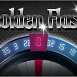 Golden Flash slot logo by WorldMatch at Duffspin Casino