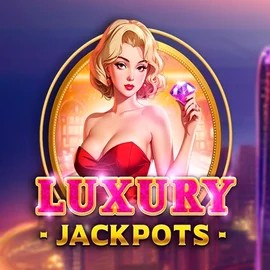 Luxury Jackpots by Triple Cherry, showcased at dufspin.co.uk – game logo